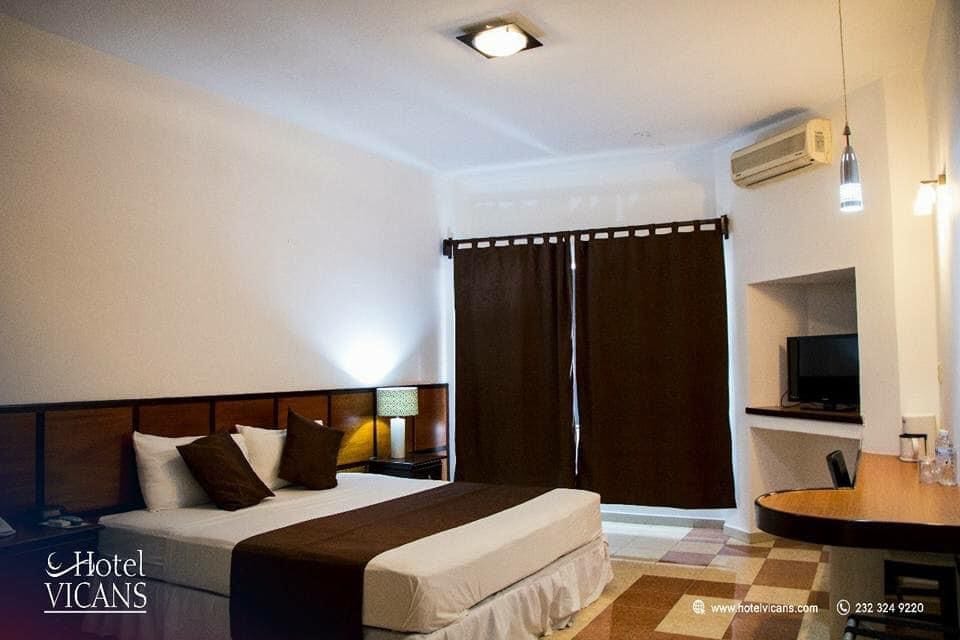 Vista Habitación Hotel Vicans